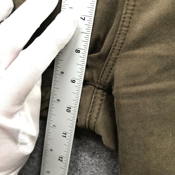 AG Adriano Goldschmied Prima Cigarette Jeans Womens 25R Chino Olive Green - Picture 7 of 10